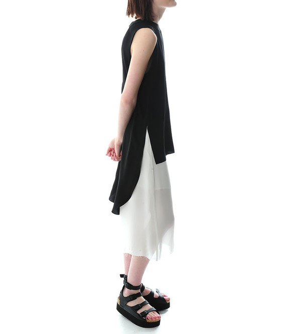 Public School Black Sleeveless Tunic Public School Black Sleeveless Tunic