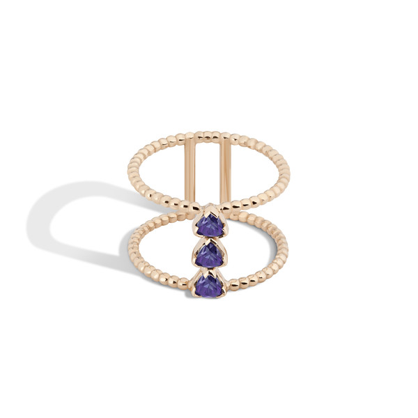 Shahla Karimi 14K Gold Birthstone Ring No. 4 Shahla Karimi 14K Gold Birthstone Ring No. 4