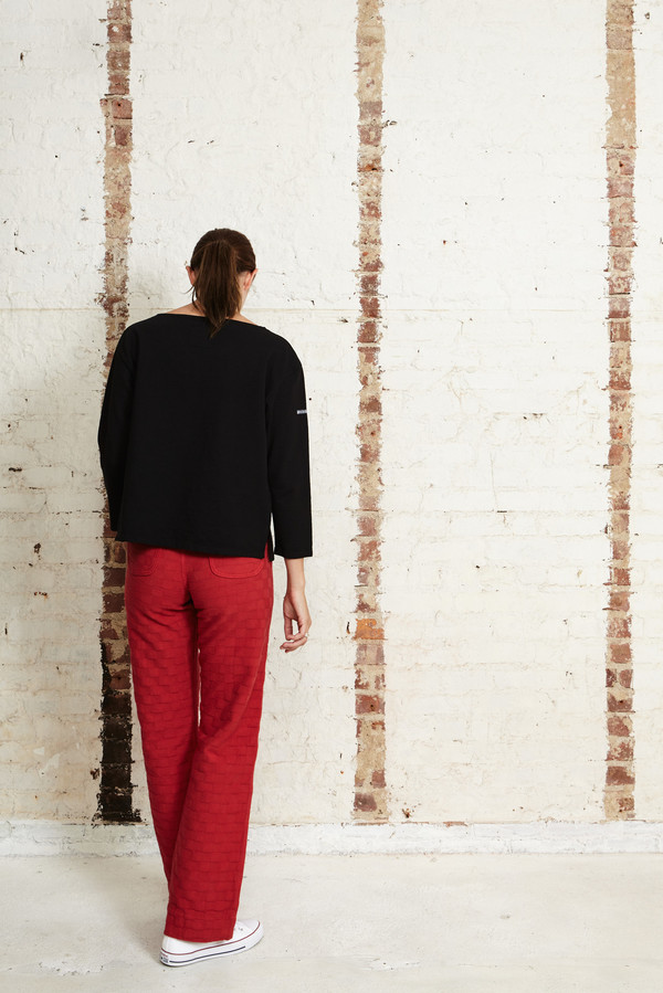 Off Season NYC Basalt Pull Over Black Off Season NYC Basalt Pull Over Black