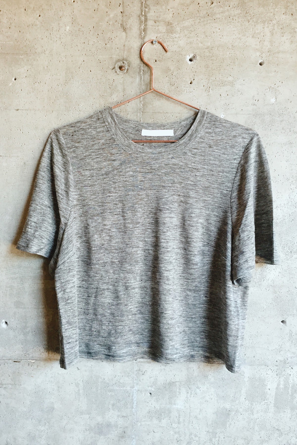 UNIFORME Andersen II Tee - Featherweight Japanese Linen UNIFORME Andersen II Tee - Featherweight Japanese Linen