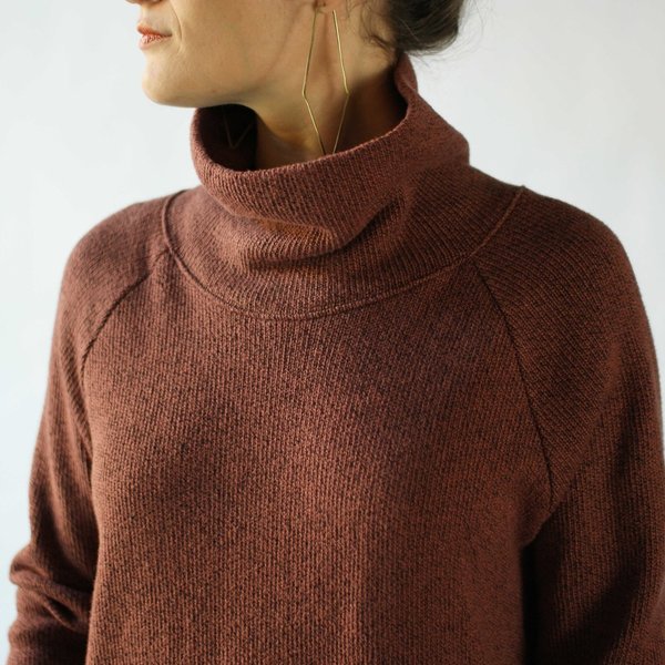 Curator Tempest Sweater Dress in Spice Curator Tempest Sweater Dress in Spice