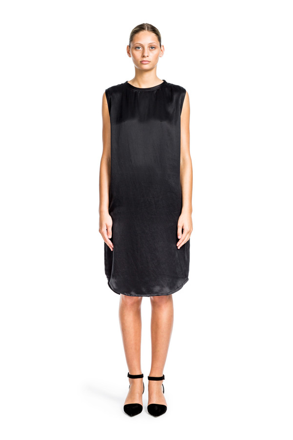Beth Richards Silk Pilar Dress - Black Beth Richards Silk Pilar Dress - Black