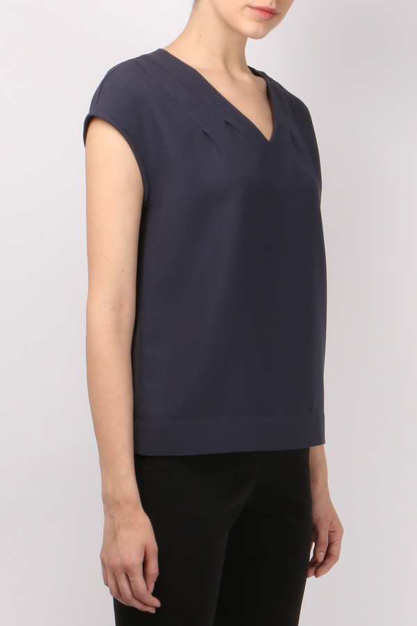 Peserico Neckline Detail Top Peserico Neckline Detail Top