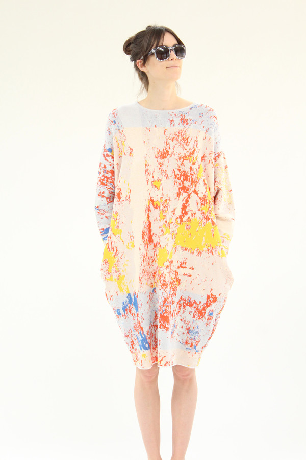 Anntian Easy Knit Sweater Dress Anntian Easy Knit Sweater Dress
