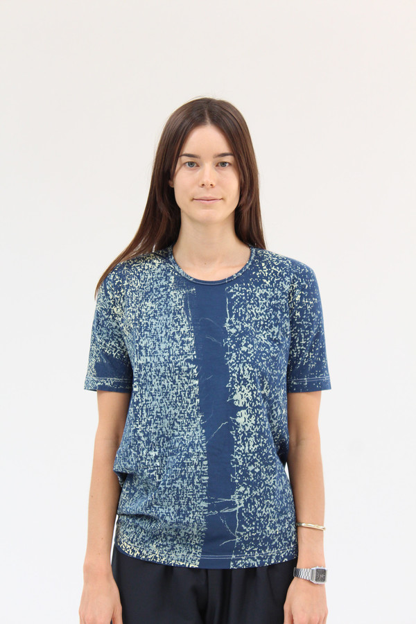Anntian Edgy T Shirt Indigo Anntian Edgy T Shirt Indigo