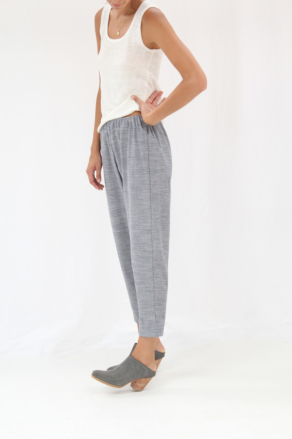 Beklina Basic Pant Blue Speck Beklina Basic Pant Blue Speck