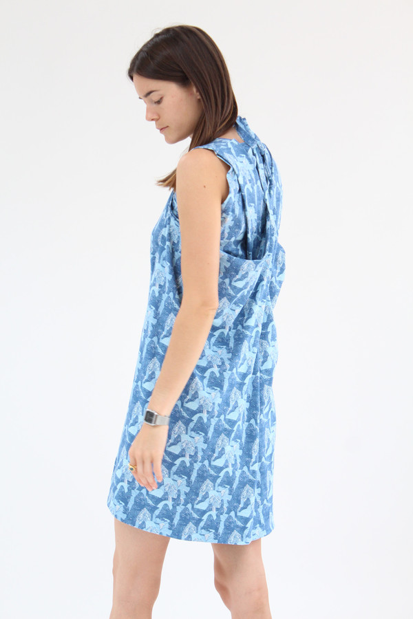 Beklina Criss Cross Jersey Wrap Dress Print Beklina Criss Cross Jersey Wrap Dress Print