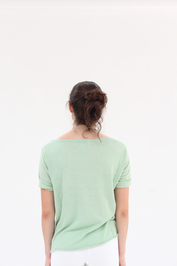 Beklina Knit T Shirt Mint Beklina Knit T Shirt Mint