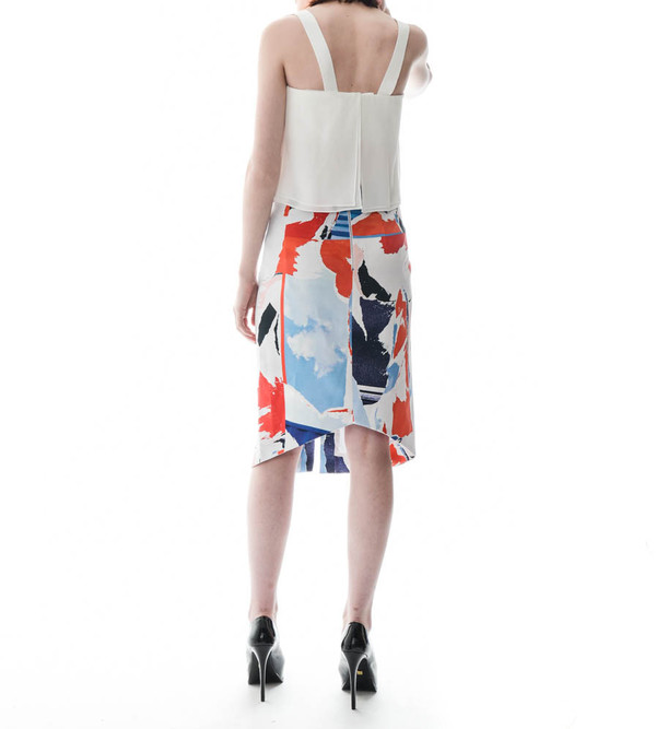 Dion Lee Collage Pencil Skirt Dion Lee Collage Pencil Skirt
