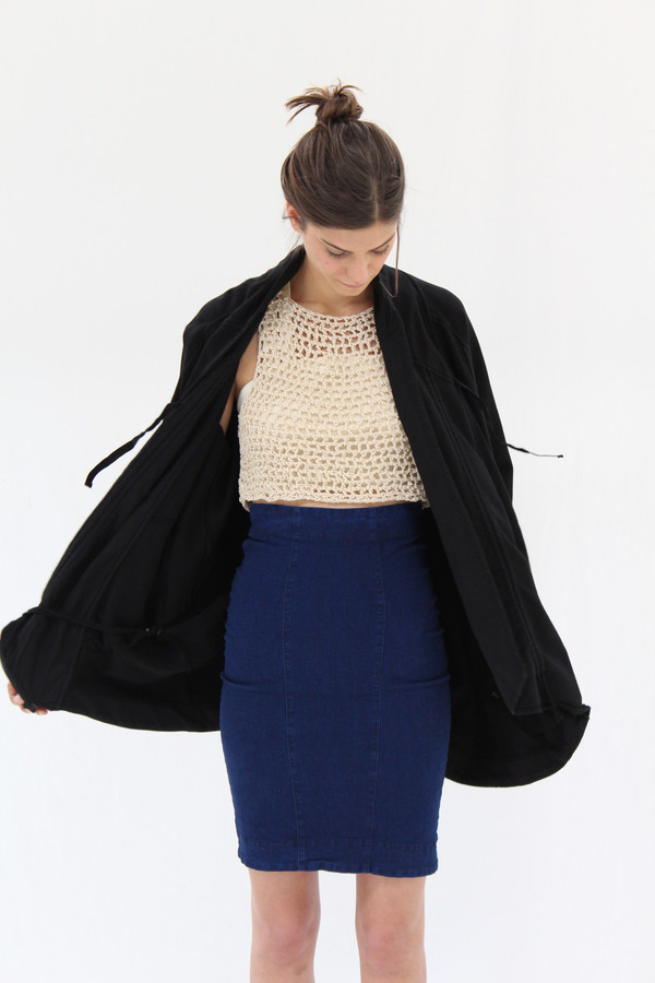 Prairie Underground Moth Coat Black Prairie Underground Moth Coat Black