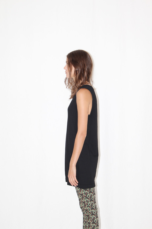 Prairie Underground Trip Tunic Dress Black Prairie Underground Trip Tunic Dress Black