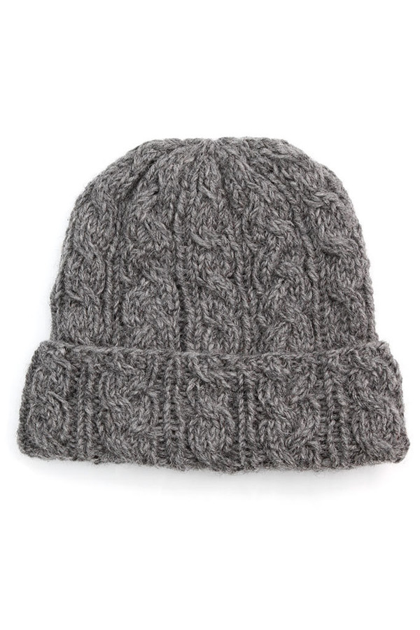 Bridge & Burn Cable Knit Watch Cap Charcoal Bridge & Burn Cable Knit Watch Cap Charcoal