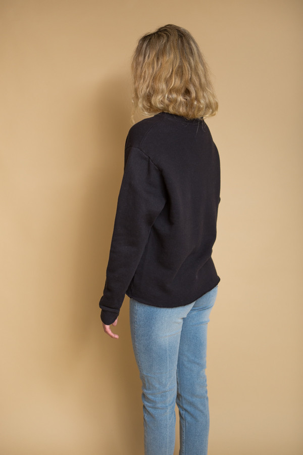 OAK Crewneck Sweatshirt - Black OAK Crewneck Sweatshirt - Black