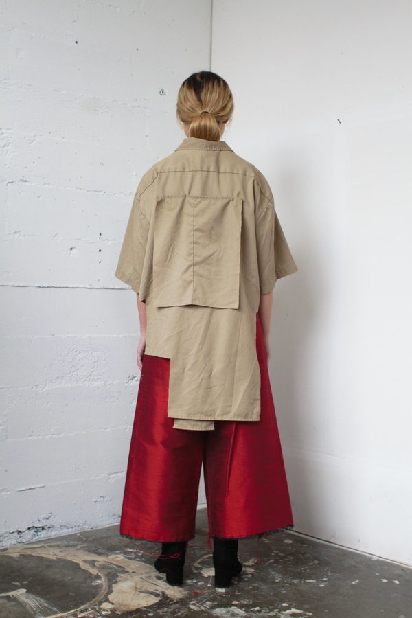 reconstructed work shirt reconstructed work shirt