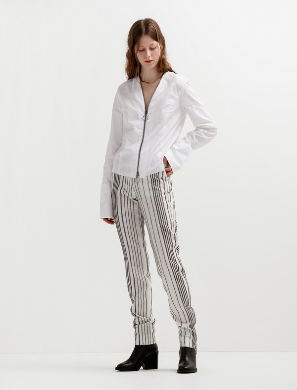 Etienne Deroeux Womens Roberta Zip Pants Etienne Deroeux Womens Roberta Zip Pants