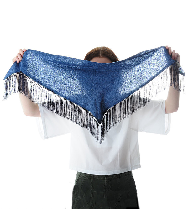 destin Denim Unito Triangolo Scarf destin Denim Unito Triangolo Scarf