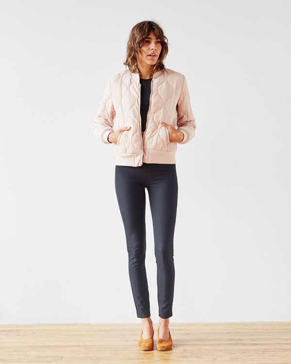 PIECE NYC Luxe Bomber - Pink PIECE NYC Luxe Bomber - Pink