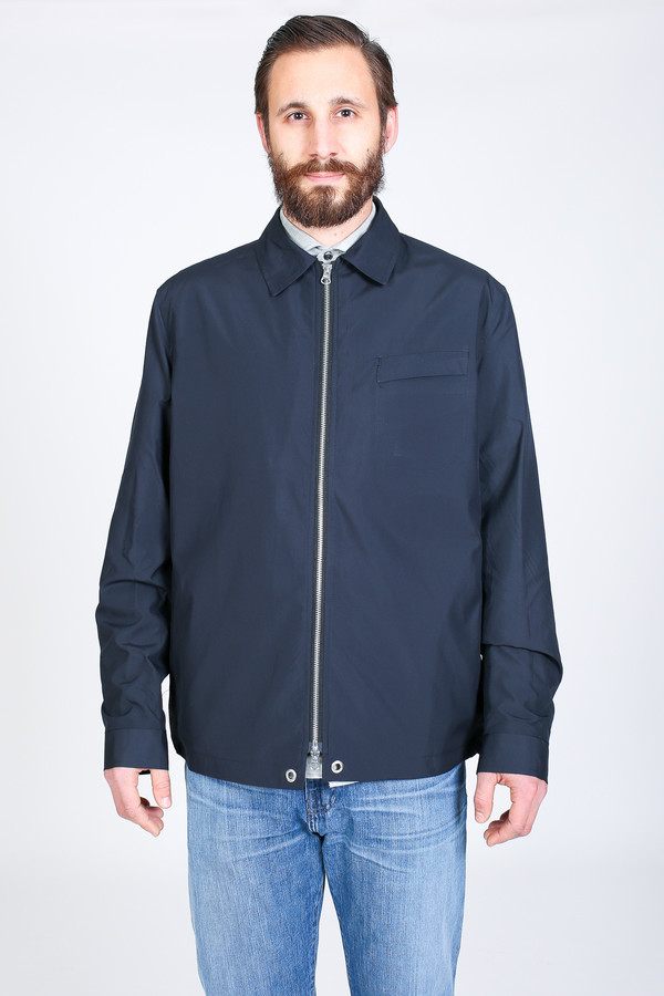 Men's Oliver Spencer Dover Jacket in Navy Men's Oliver Spencer Dover Jacket in Navy