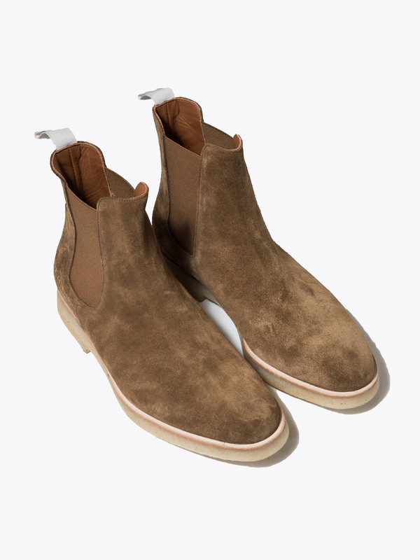 Men's Common Projects Chelsea Boot In Suede Men's Common Projects Chelsea Boot In Suede