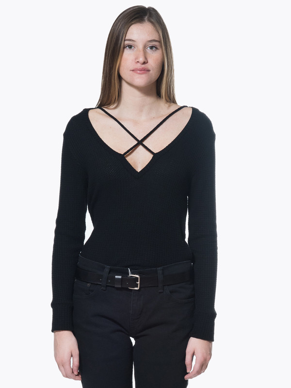 LNA Cross Strap Sweater LNA Cross Strap Sweater