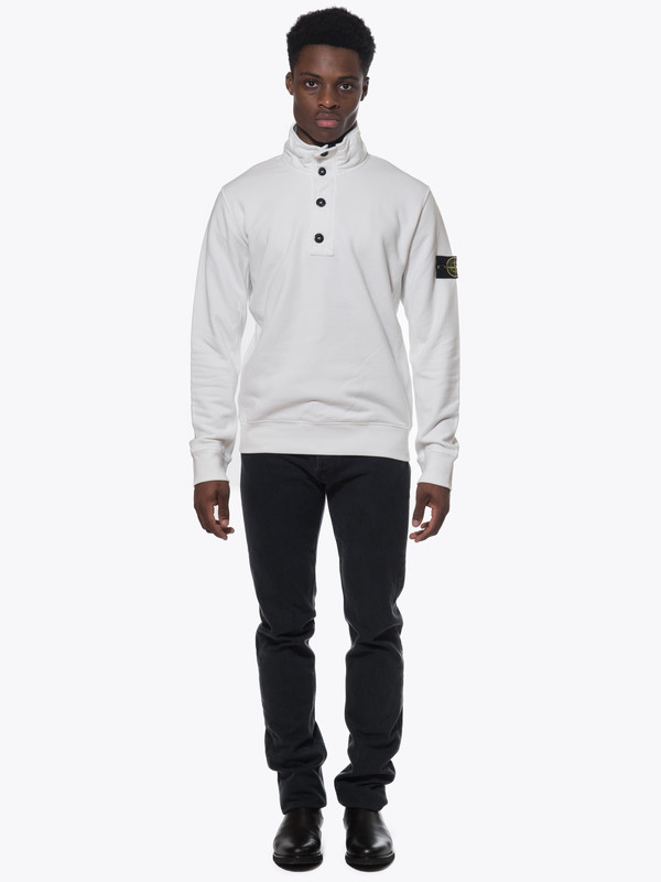 Men's Stone Island Half Zip Sweatshirt Men's Stone Island Half Zip Sweatshirt