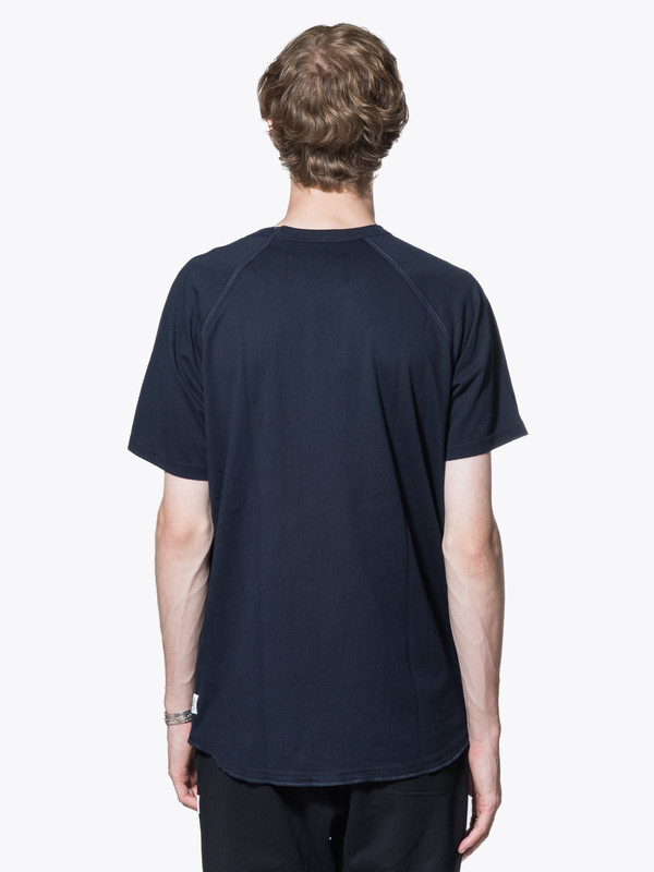 Men's Reigning Champ Knit Cotton Jersey Raglan Tee Men's Reigning Champ Knit Cotton Jersey Raglan Tee