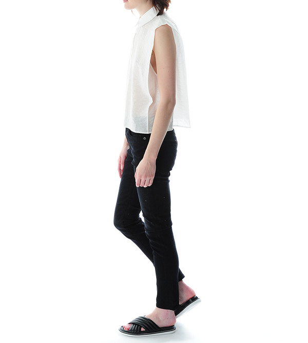 Nanushka Enki Sleeveless Tailored Shirt Nanushka Enki Sleeveless Tailored Shirt