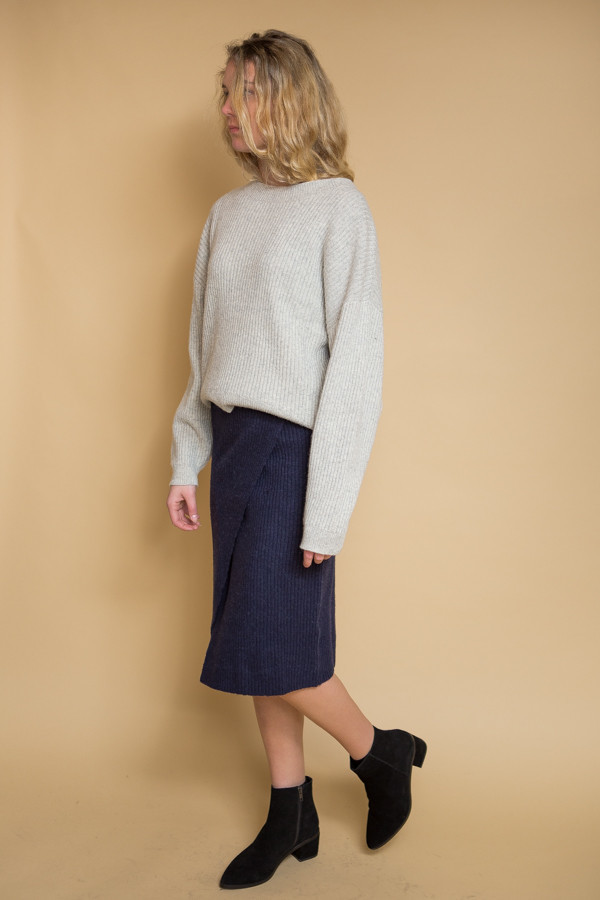Just Female Corn Skirt - Blue Stone Just Female Corn Skirt - Blue Stone