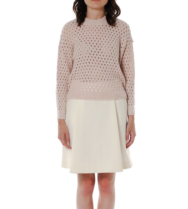 Nanushka Fluffy Net Sweater Nanushka Fluffy Net Sweater