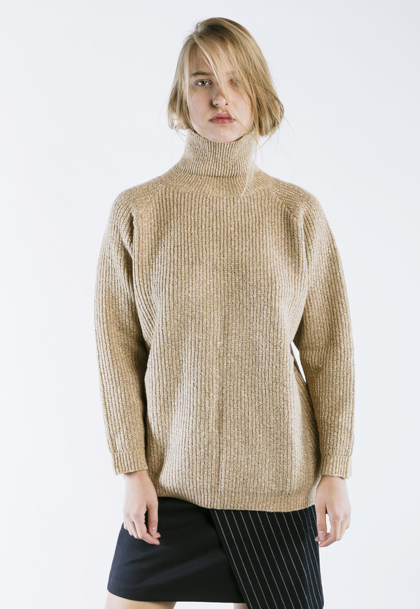 Callahan Heathered Mock Turtleneck Callahan Heathered Mock Turtleneck