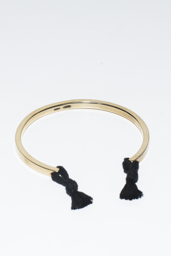 Nikolai Rose Solid 14K Gold Knotted Cuff Bracelet Nikolai Rose Solid 14K Gold Knotted Cuff Bracelet