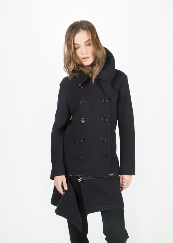 Hache Zip Away Coat Hache Zip Away Coat