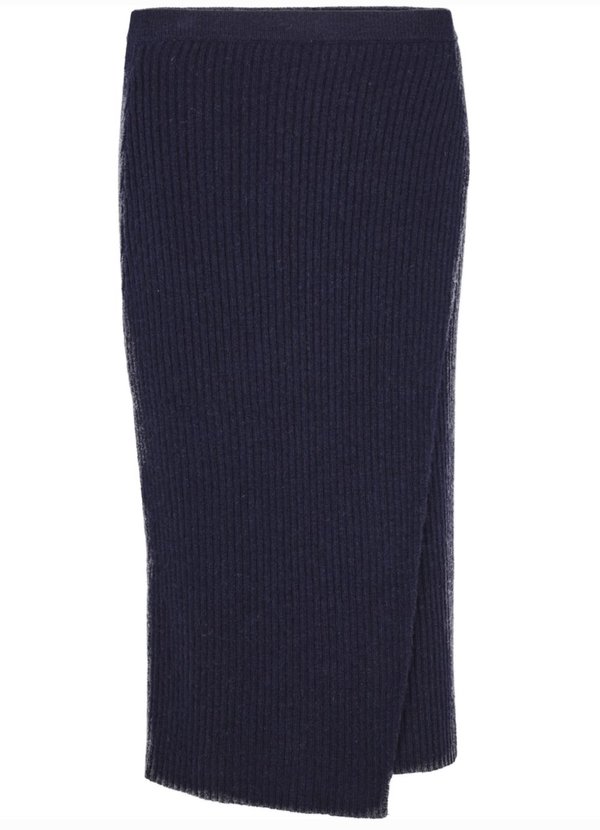 Just Female Corn Knit Skirt - Navy Just Female Corn Knit Skirt - Navy