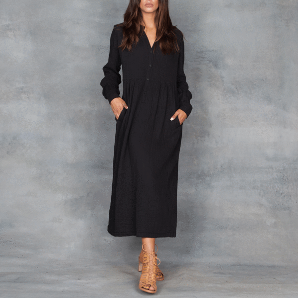 Raquel Allegra Long Sleeve High Waist Dress Raquel Allegra Long Sleeve High Waist Dress