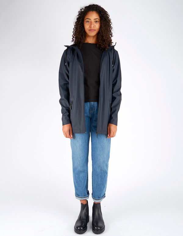Rains Breaker Jacket Women's Black Rains Breaker Jacket Women's Black