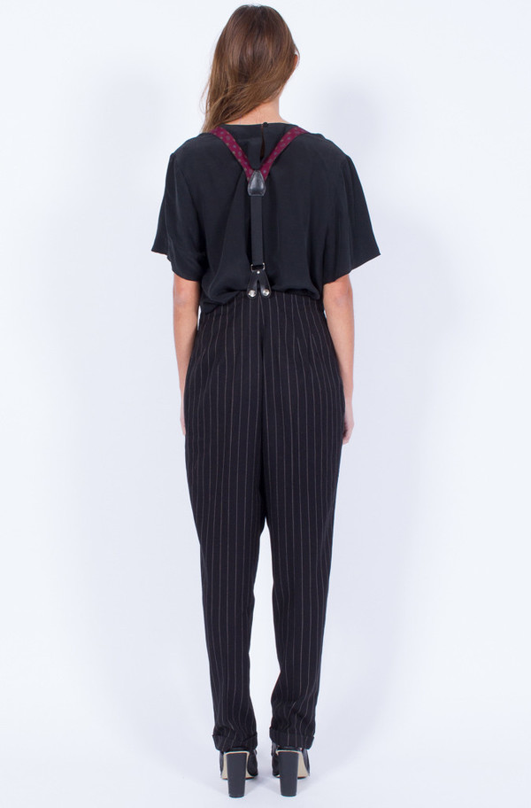 Yo Vintage! BLACK SILK BLOUSE Yo Vintage! BLACK SILK BLOUSE
