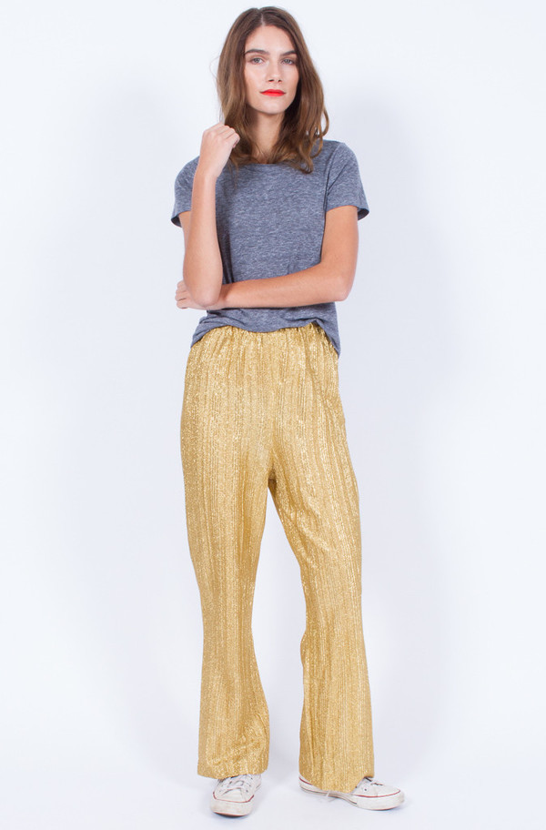 GOLD DISCO PANTS (MEDIUM) GOLD DISCO PANTS (MEDIUM)