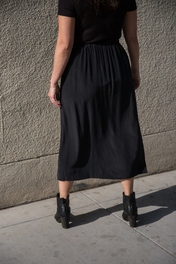 ali golden silk midi skirt ali golden silk midi skirt