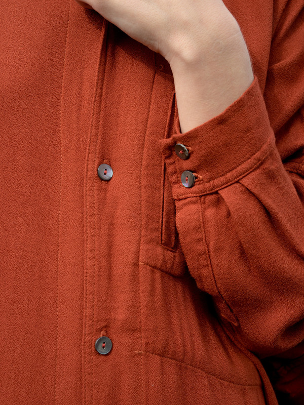 Calder Blake Ono Washed Crepe Jacket Calder Blake Ono Washed Crepe Jacket