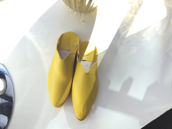 Carrie Forbes Babouche Slipper - Yellow Carrie Forbes Babouche Slipper - Yellow