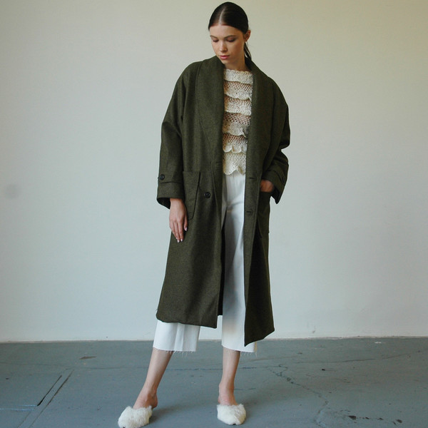Nikki Chasin Lozano Shawl Collar Coat Nikki Chasin Lozano Shawl Collar Coat