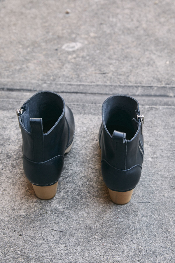 Swedish Hasbeens Zip it Emy Black Swedish Hasbeens Zip it Emy Black
