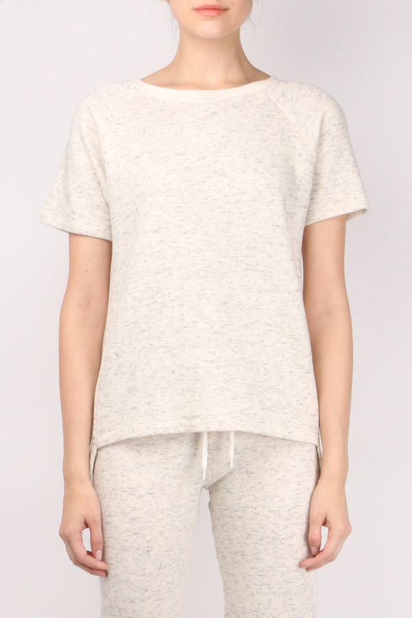 Monrow Twisted Seam Sweatshirt Monrow Twisted Seam Sweatshirt