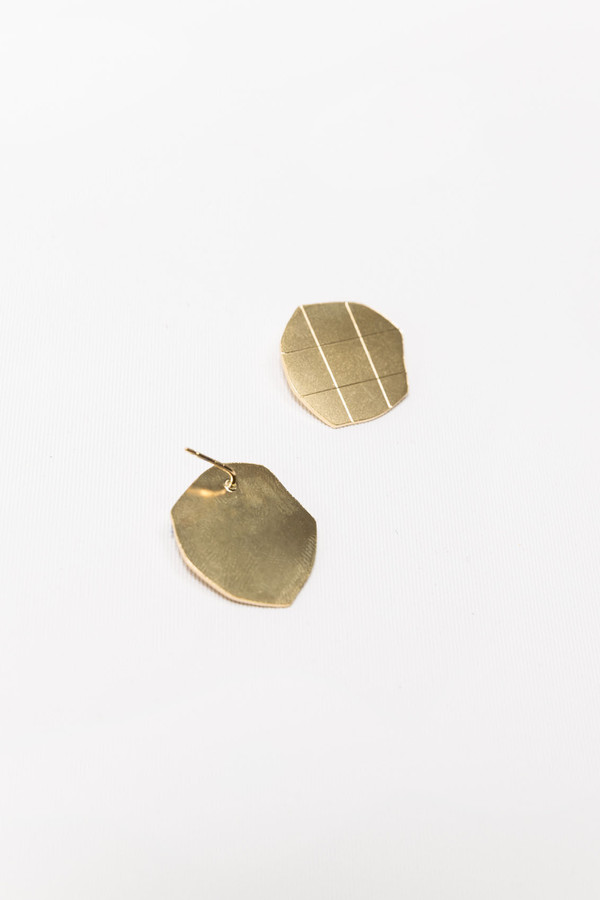 Knobbly Studio Gold Marleigh Studs Knobbly Studio Gold Marleigh Studs