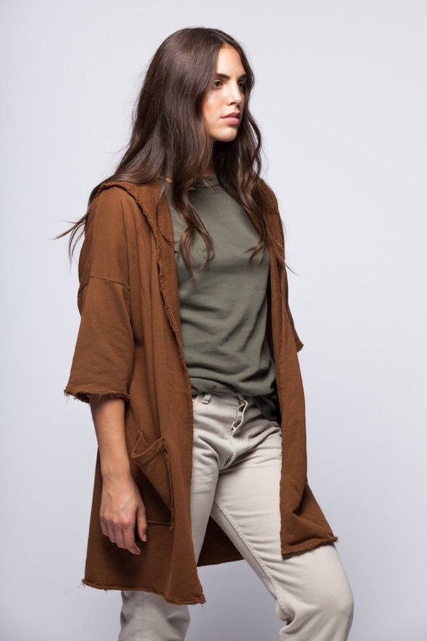 Back Beat Rags Bronze Hooded Sweatshirt Back Beat Rags Bronze Hooded Sweatshirt