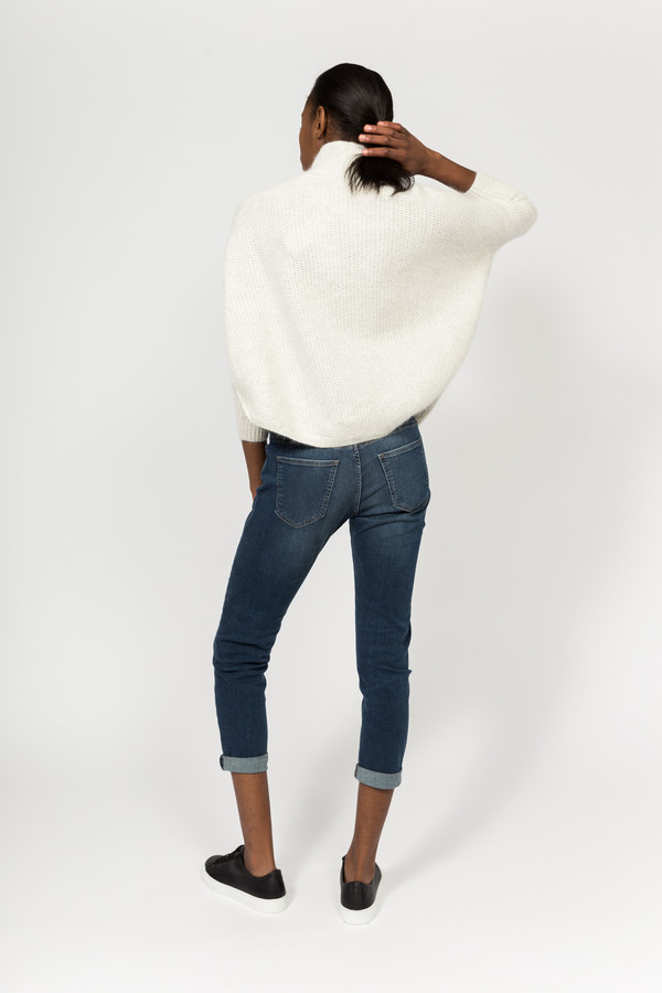 7115 by Szeki Angora Poncho Sweater 7115 by Szeki Angora Poncho Sweater