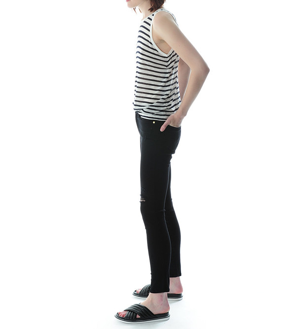 FRAME Denim Le High Skinny - Film Noir FRAME Denim Le High Skinny - Film Noir