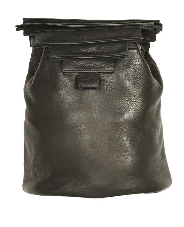 Collina Strada Novella Medium Bag Black Leather Collina Strada Novella Medium Bag Black Leather