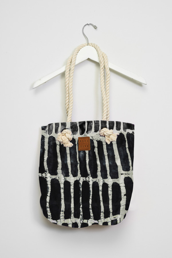 Sacci Tote in Black Chalk Sacci Tote in Black Chalk