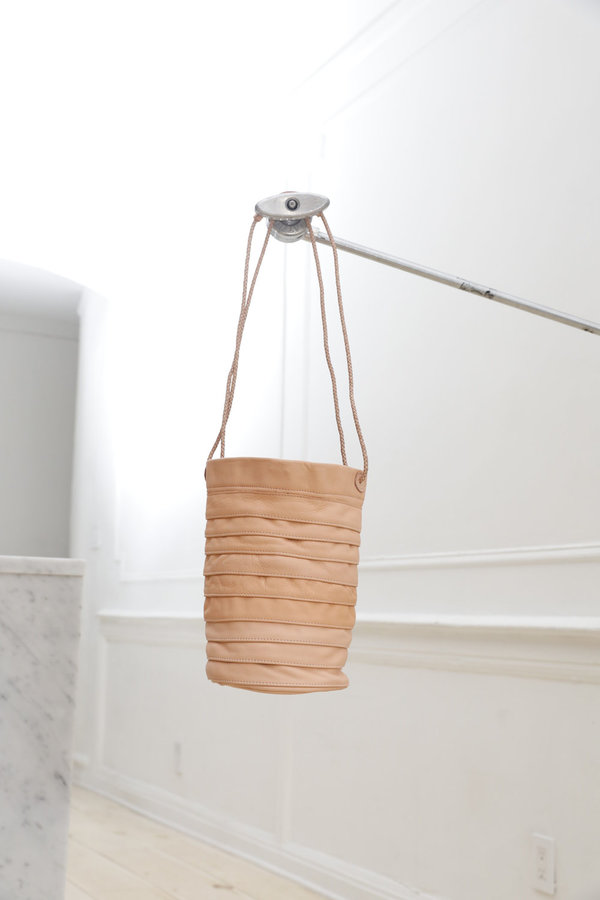 Collina Strada Solo Bag Blush Leather Collina Strada Solo Bag Blush Leather